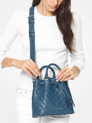 michael kors blakely small quited leather bucket bag|Blakely Leather Bucket Bag .